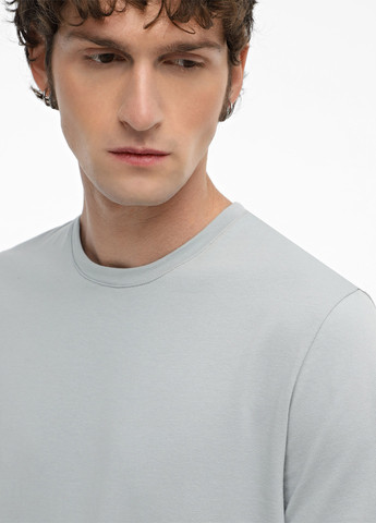 Сіро-зелена футболка Promin