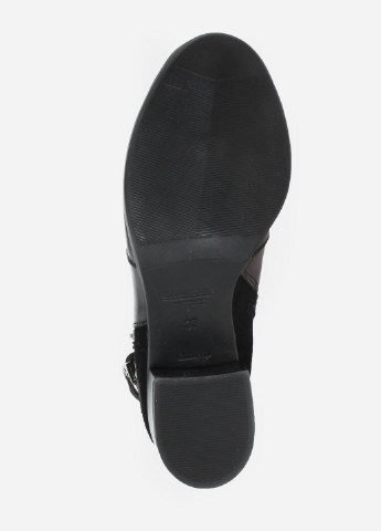 Осенние ботинки rg19-00030 черный Gampr из натуральной замши