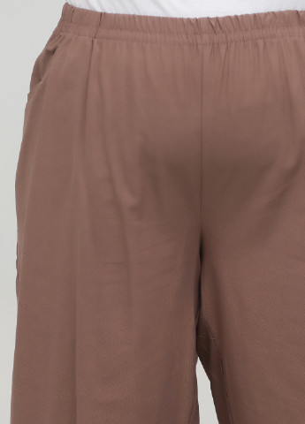 Темно-бежевые кэжуал демисезонные прямые брюки Long Island