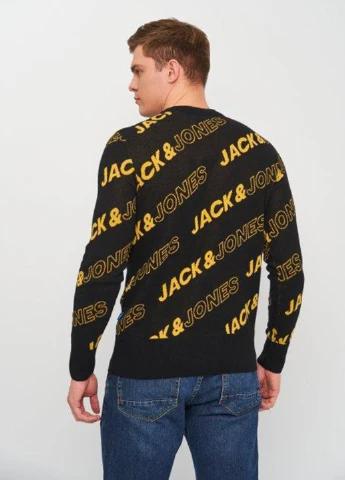 Чорний демісезонний джемпер джемпер JACK&JONES
