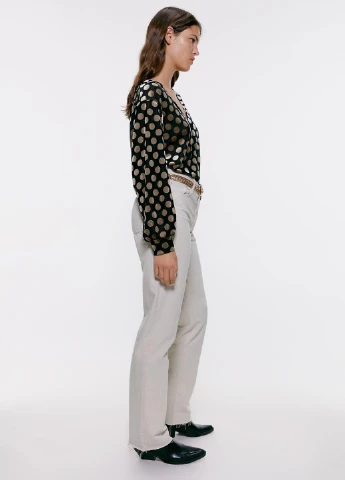 Чёрная блуза Zara