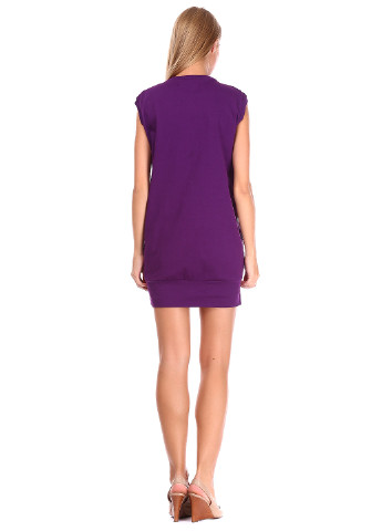 Фиолетовое кэжуал платье Pharmacy Industry однотонное