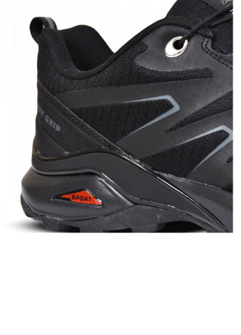 Черные демисезонные кроссовки треккинговые мужские vb16632 No Brand