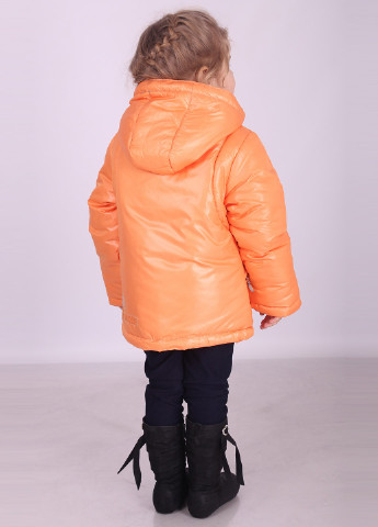 Оранжевая демисезонная куртка Donilo