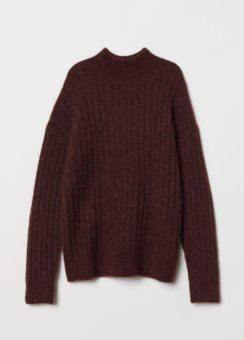 Темно-бордовый демисезонный свитер H&M