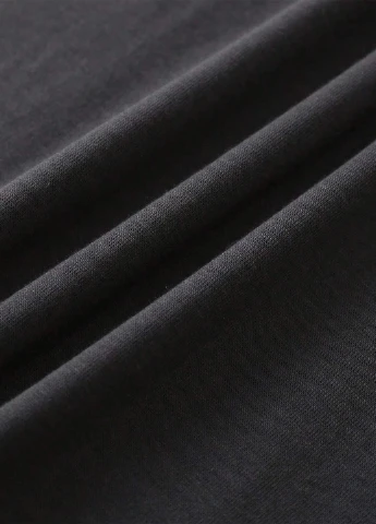 Чорна літня футболка SHEIN