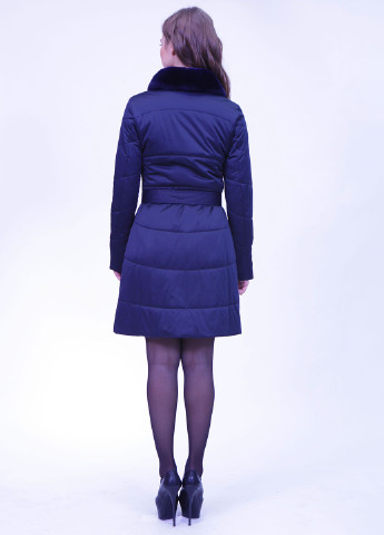 Темно-синяя зимняя куртка Gebur