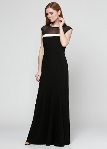Чорна вечірня платье Ralph Lauren однотонна