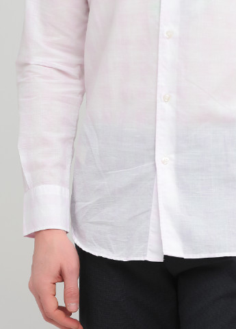Светло-розовая кэжуал рубашка в полоску Massimo Dutti