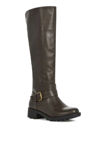 Осенние сапоги JustFab с пряжкой
