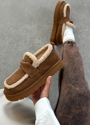 ITTS Туфлі коричневий з натуральна замша, китай — зима (366167482)