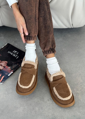 ITTS Туфлі коричневий з натуральна замша, китай — зима (366167482)