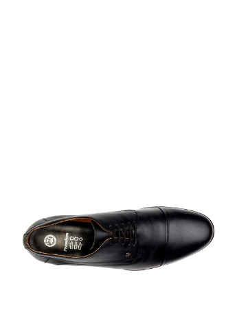 Черные классические туфли Mida на шнурках