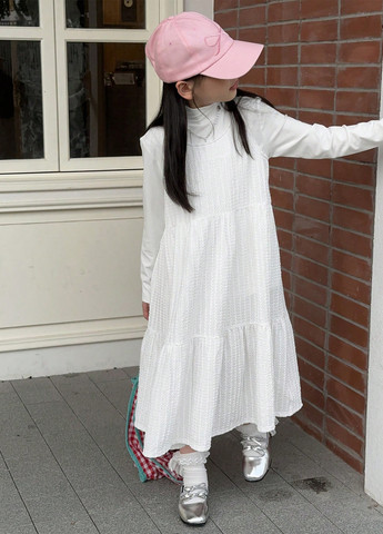 Белое платье SHEIN (366258039)