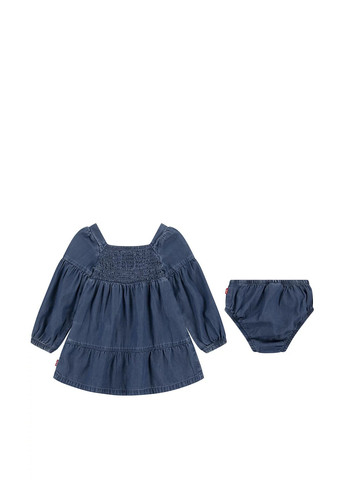 Синій демісезонний комплект (плаття, трусики) Levi's