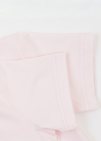 Рожева літня футболка Garnamama