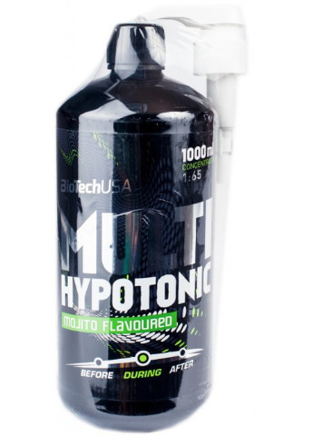 Изотоник Multi Hypotonic Drink concentrate 1000 ml (Mojito) Biotech (256027836)