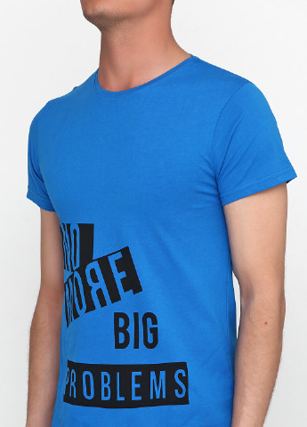 Темно-блакитна футболка Bless