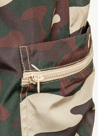 Разноцветная спортивная, кэжуал камуфляжная юбка SHEIN карго