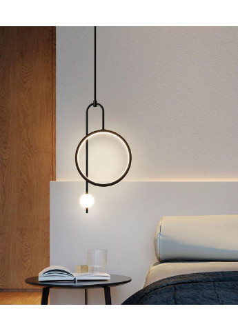 Люстра потолочная LED D111-bk-k Черный 50х25х50 см. Sunnysky (253122389)