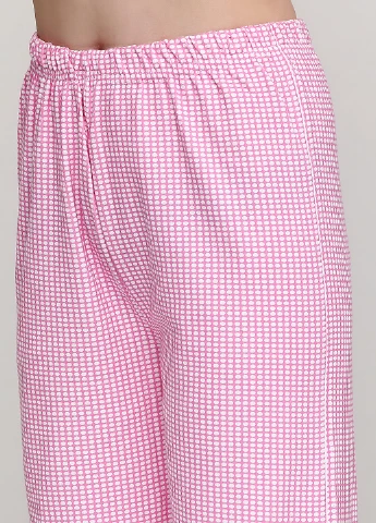 Рожева зимня комплект щільний трикотаж (світшот, штани) Good Night Pajama