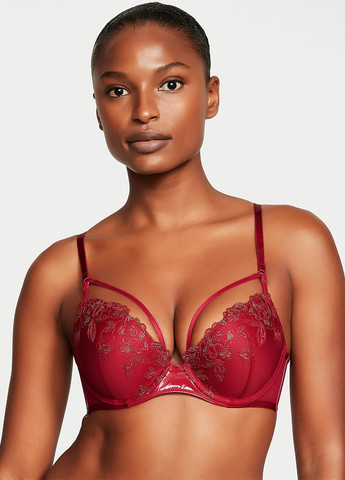 Червоний демісезонний комплект (бюстгалтер, труси) Victoria's Secret