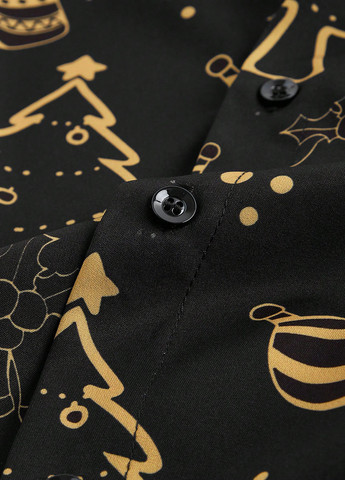 Белая праздничный рубашка новогодний SHEIN