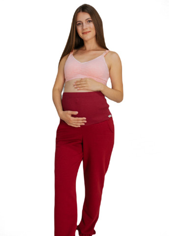 Утеплені спортивні штани-джогери для вагітних з кишенями HN (246266818)