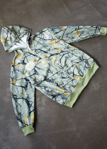 Комбінований демісезонний костюм (толстовка, штани) брючний SHEIN