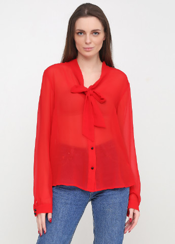 Червона демісезонна блуза S.Oliver
