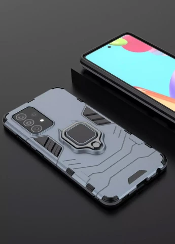 Ударостійкий чохол Transformer Ring for Magnet для Samsung Galaxy A72 4G / A72 5G Сірий / Metal slate (is_00000043172_3) Epik (238478856)