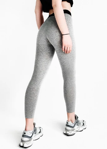 Серые демисезонные леггинсы Boohoo