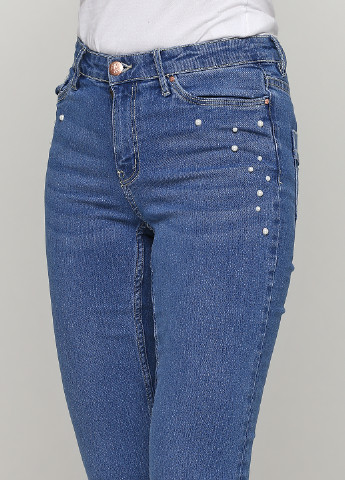 Темно-голубые демисезонные джинсы Esmara