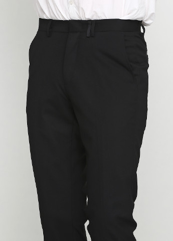 Черные кэжуал демисезонные зауженные брюки Devred