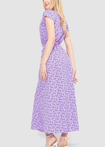 Сиреневое кэжуал платье Ager с цветочным принтом