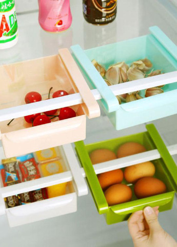 Органайзер для холодильника, 15х11,8х2,5 см TV-magazin однотонный зелёный