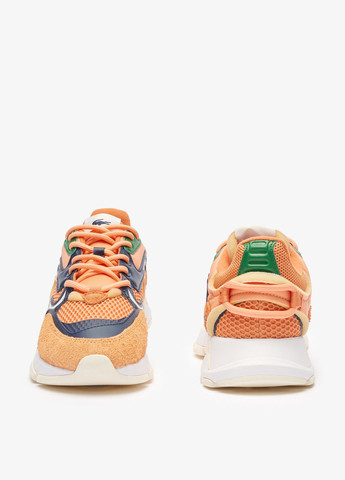 Оранжевые демисезонные кроссовки Lacoste L003 NEO