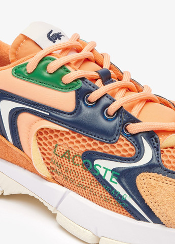 Оранжевые демисезонные кроссовки Lacoste L003 NEO