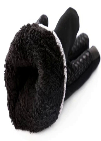 Вело мото лижні рукавички на флісі сенсорні для смартфона телефону оксамит неопрен (12584614) Розмір L Francesco Marconi (203955746)