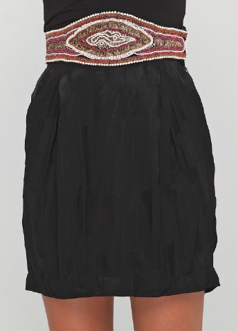 Черная кэжуал однотонная юбка Care Label колокол