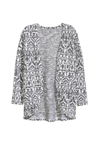 Серый демисезонный кардиган H&M