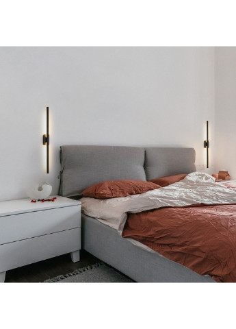 Бра настінний LED C20-800-bk-k Чорний 80х6х6 см. Sunnysky (253626103)