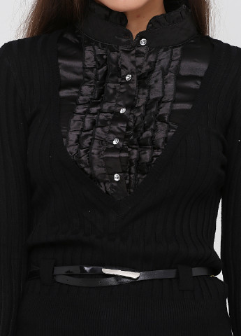 Черная демисезонная блуза Appeal