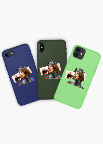 Чехол силиконовый Apple Iphone 8 plus Лана Дель Рей Ренесанс (Lana Del Rey Renaissance) Белый (6154-1204) MobiPrint (219336100)