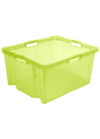 Ящик для хранения Franz 44 л прозрачный салатовый (Кее-0274.2) Keeeper (217310023)