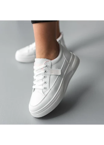 Кроссовки женские Denby 3724 36 23 см Белый Fashion белые демисезоны (254442017)