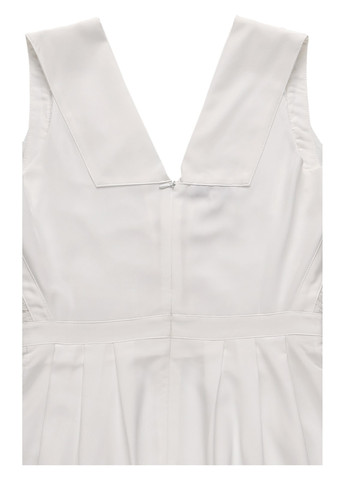 Білий кежуал, коктейльна сукня кльош Urban Touch однотонна