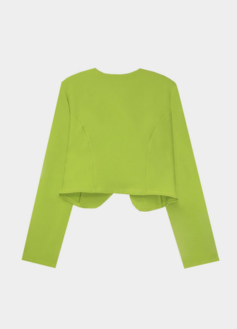 Салатовый женский жакет Piazza Italia однотонный - демисезонный