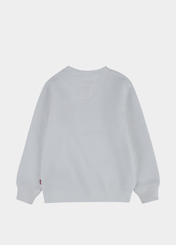 Levi's світшот логотип білий кежуал бавовна, трикотаж