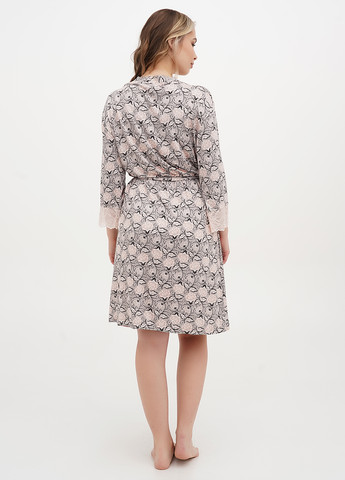 Комбінований демісезонний комплект (нічна сорочка, халат) Cotpark